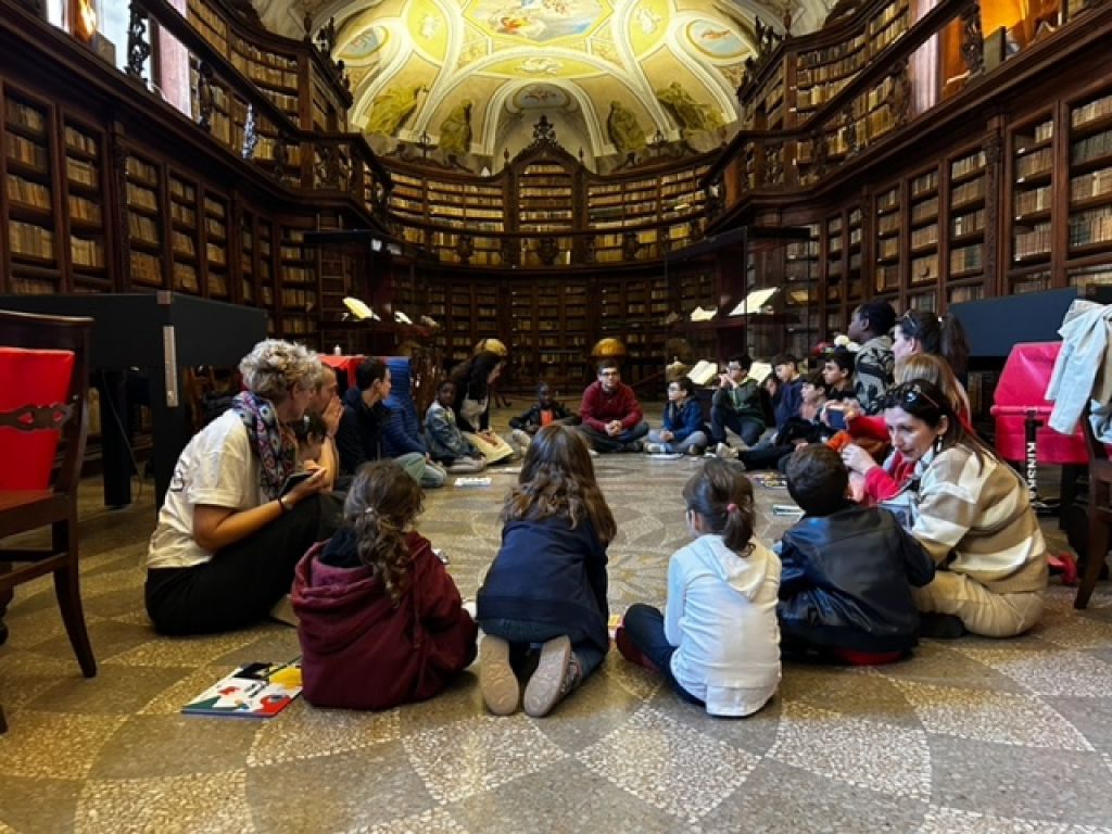 Disegniamo l'arte: Casale (Museo, Biblioteca Seminario)